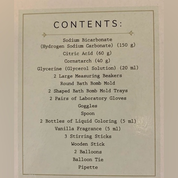 BATH BOMB LAB Fizzy Scented Science by MindWare; New in Box. - Picture 7 of 8